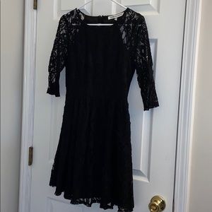 Lace black dress